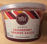 Whole Foods Market Zesty Cranberry Orange Sauce