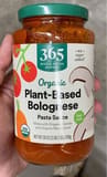 Whole Foods Market Organic Plant-Based Bolognese Pasta Sauce