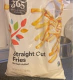 365 Whole Foods Market Straight Cut Fries No Salt Added