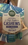 Whole Foods Market Cashews Dry Roasted with Sea Salt