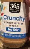 365 Whole Food Market Peanut Butter Spread NO Stir