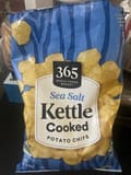 365 Whole Foods Market Sea Salt Kettle Cooked Potato Chips