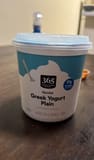 365 Whole Foods Market Nonfat Greek Yogurt Plain