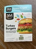 365 Whole Foods Market Turkey Burgers