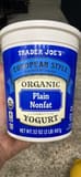 Trader Joe's Plain Nonfat Yogurt