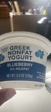 Trader Joe's Greek Nonfat Yogurt Blueberry