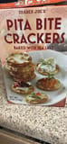 Trader Joe's Pita Bite Crackers