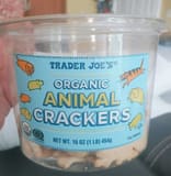 Trader Joe's Organic Animal Crackers