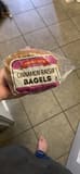 Trader Joe's Cinnamon Raisin Bagels