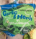 Trader Joe's Garlic & Herb Pizza Dough