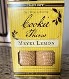 Trader Joe's Meyer Lemon Cookie Thins