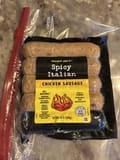 Trader Joe's Spicy Italian Chicken Sausage