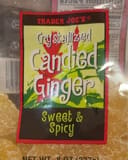 Trader Joe's Crystallized Candied Ginger