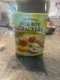 Trader Joe's Multigrain Pita Bite Crackers with Flax Seeds