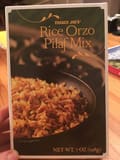 Trader Joe's Rice Orzo Pilaf Mix