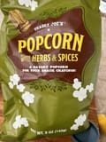 Trader Joe's Popcorn with Herbs & Spices