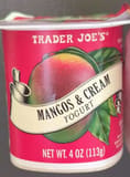 Trader Joe's Peaches & Cream Yogurt Cup