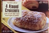 Trader Joe's 4 Almond Croissants