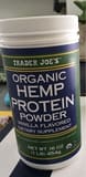 Trader Joe's Organic Hemp Protein Powder Vanilla Flavored Dietary Supplement