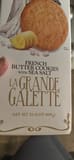 St Michel French Butter Cookies with Sea Salt La Grande Galette