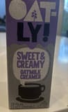 Oatly Sweet and creamy oat milk creamer