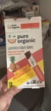 Pure Organic Layered Fruit Bars