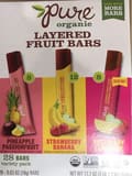 Pure Organic Layered Fruit Bars Variety Pack
