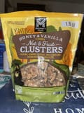 Member's Mark Honey and vanilla, flavored nuts, and fruit clusters