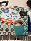 Walmart Great Value Decaf Coffee