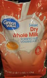 Great Value Instant Dry Whole Milk