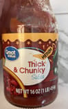 Great Value Medium Thick and Chunky salsa