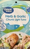 Great Value Herb & Garlic Chunk Light Tuna