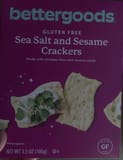 Bettergoods Sea Salt and Sesame Crackers