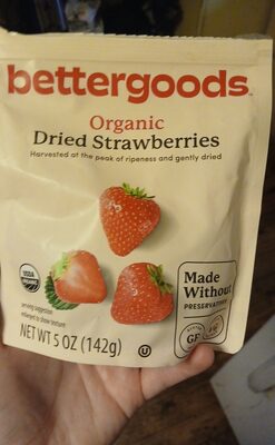 Bettergoods Organic Dried Strawberries