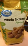 Great Value Whole Natural Almonds