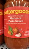 Bettergoods Authentic Italian Marinara Pasta Sauce