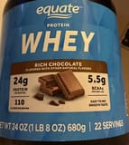 Equate Whey Protein Rich Chocolate