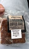 Marketside Cinnamon coffee cake