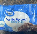 Great Value Vanilla Flavored Baking Chips