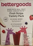 Bettergoods Fruit Strips Variety Pack