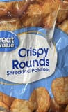 Great Value Crispy Rounds Shredded Potatoes
