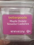Bettergoods Maple Honey Sesame Cashews