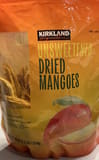 Kirkland Signature Unsweetened Dried Mangoes
