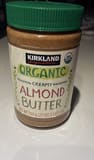 Kirkland Signature Organic Creamy Almond Butter