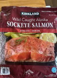 Kirkland Wild caught Alaska sockeye salmon