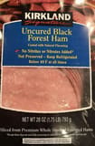 Kirkland Signature Uncured Black Forest Ham