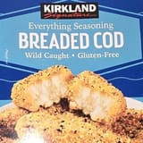 Kirkland Signature Everything Seasoning Breaded Cod Gluten Free