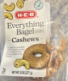 H-E-B Everything bagels cashews