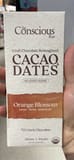 The Conscious Bar Cacao & Dates Orange Blossom