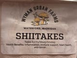 Wyman Urban Farms Shiitakes